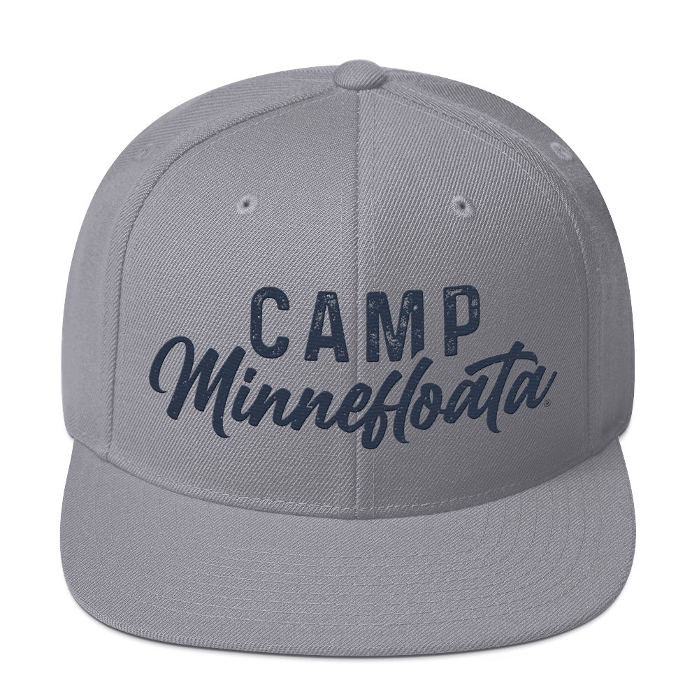 Camp Minnefloata Snapback Hat