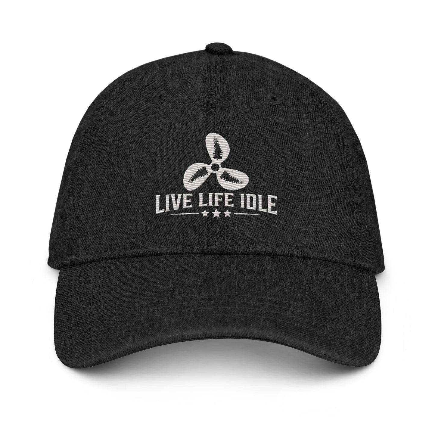 Minnefloata Live Life Idle Denim Hat