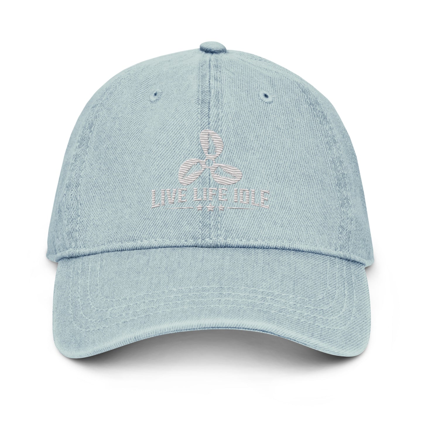 Minnefloata Live Life Idle Denim Hat