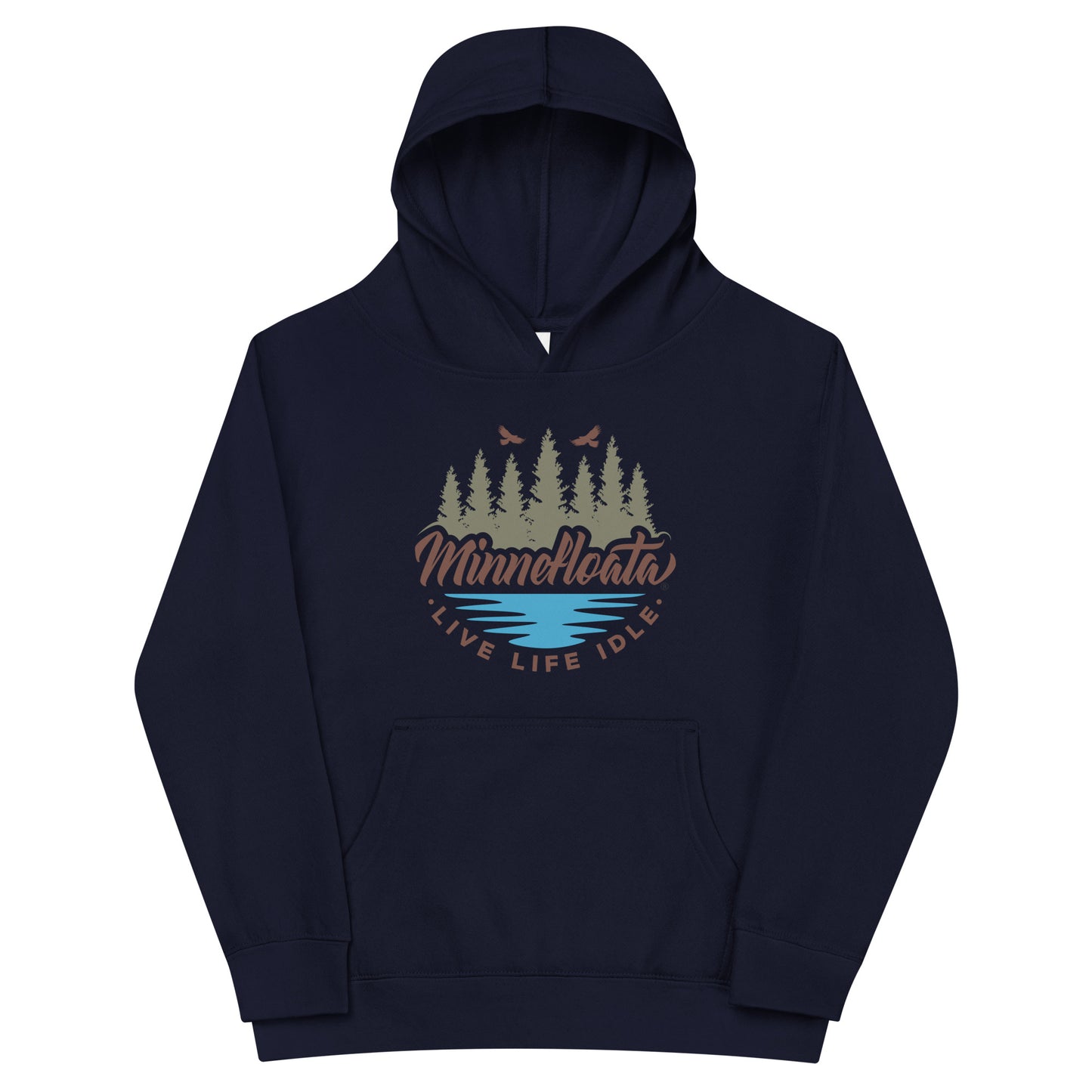 Minne Kids Lake fleece hoodie