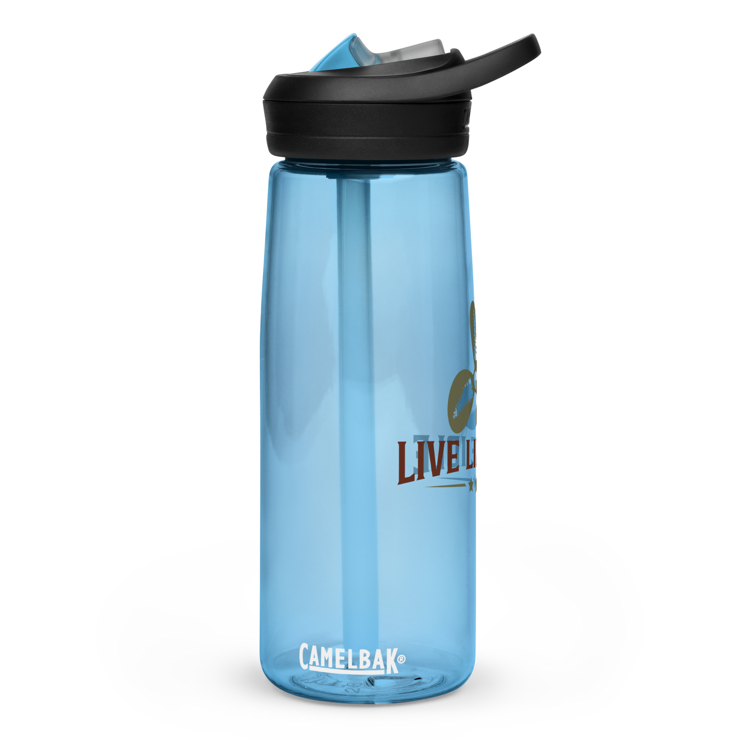 Minnefloata Live Life Idle Sports Water Bottle