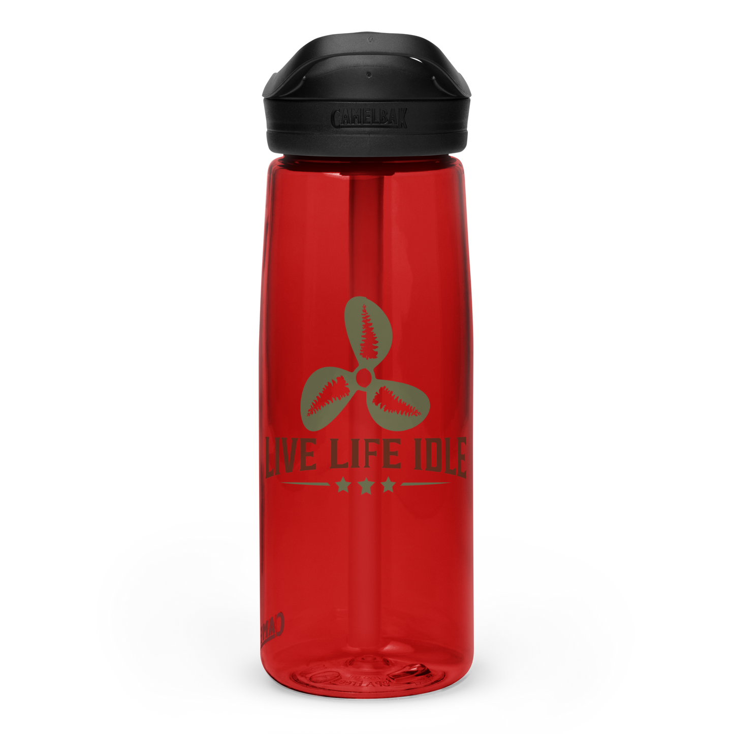 Minnefloata Live Life Idle Sports Water Bottle