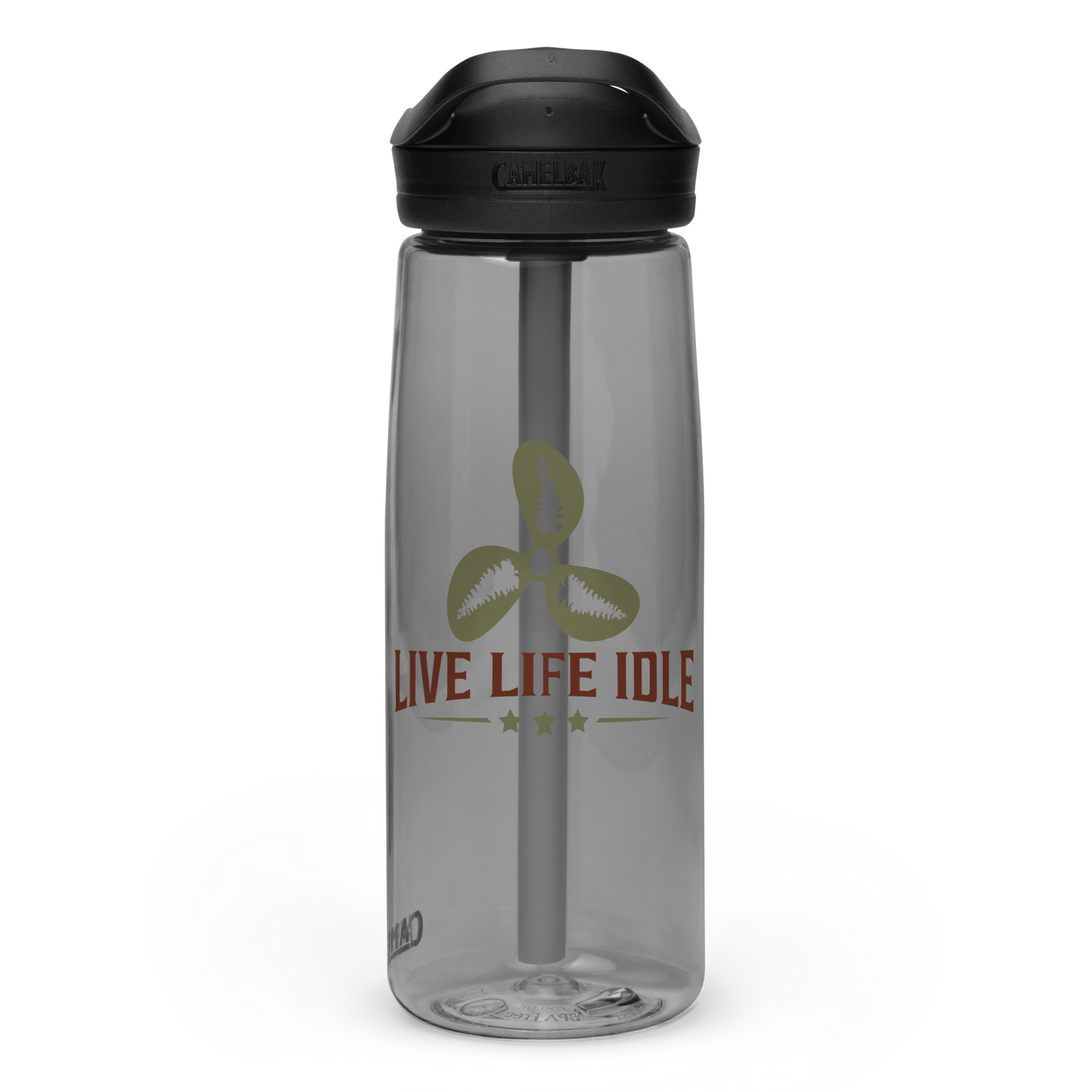 Minnefloata Live Life Idle Sports Water Bottle