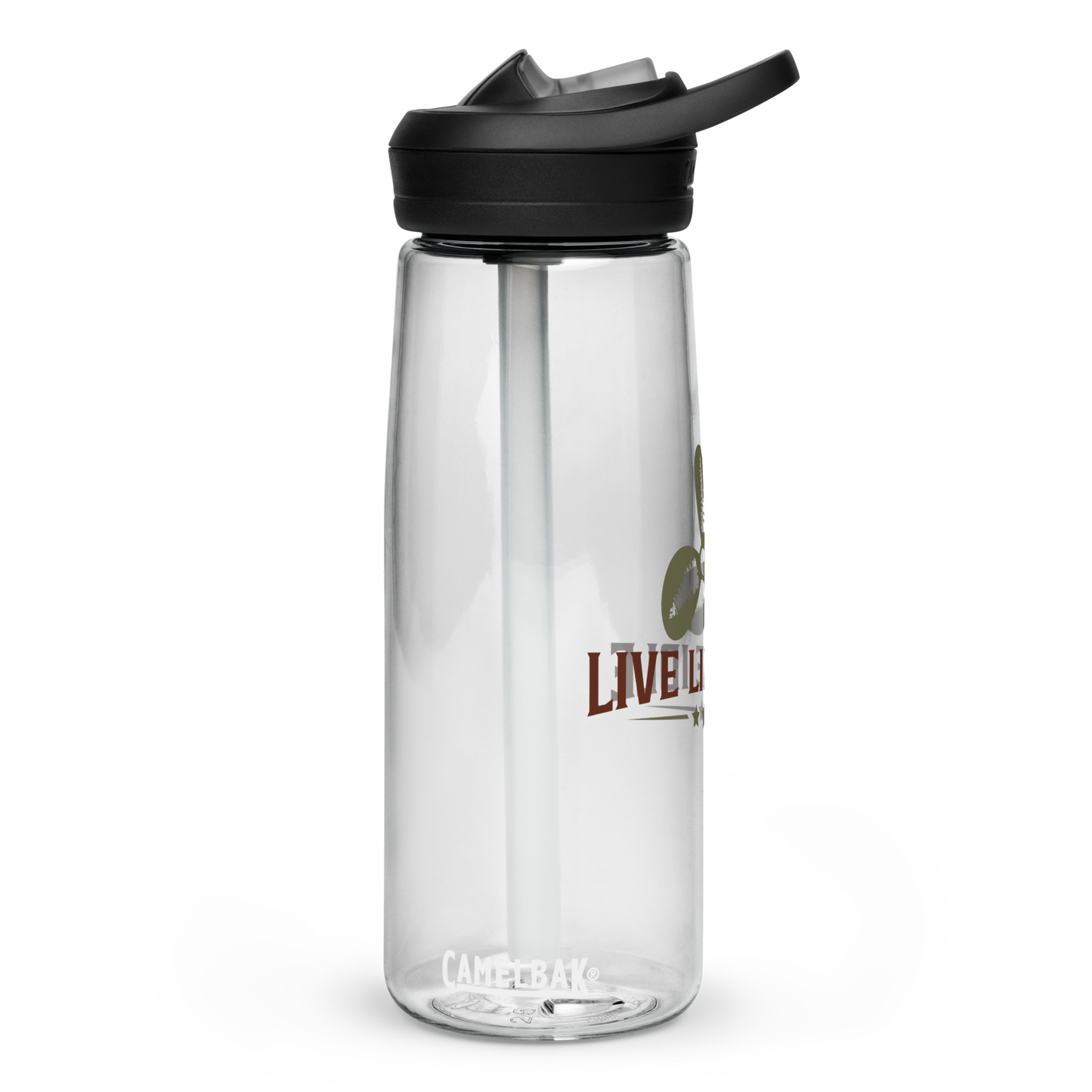 Minnefloata Live Life Idle Sports Water Bottle