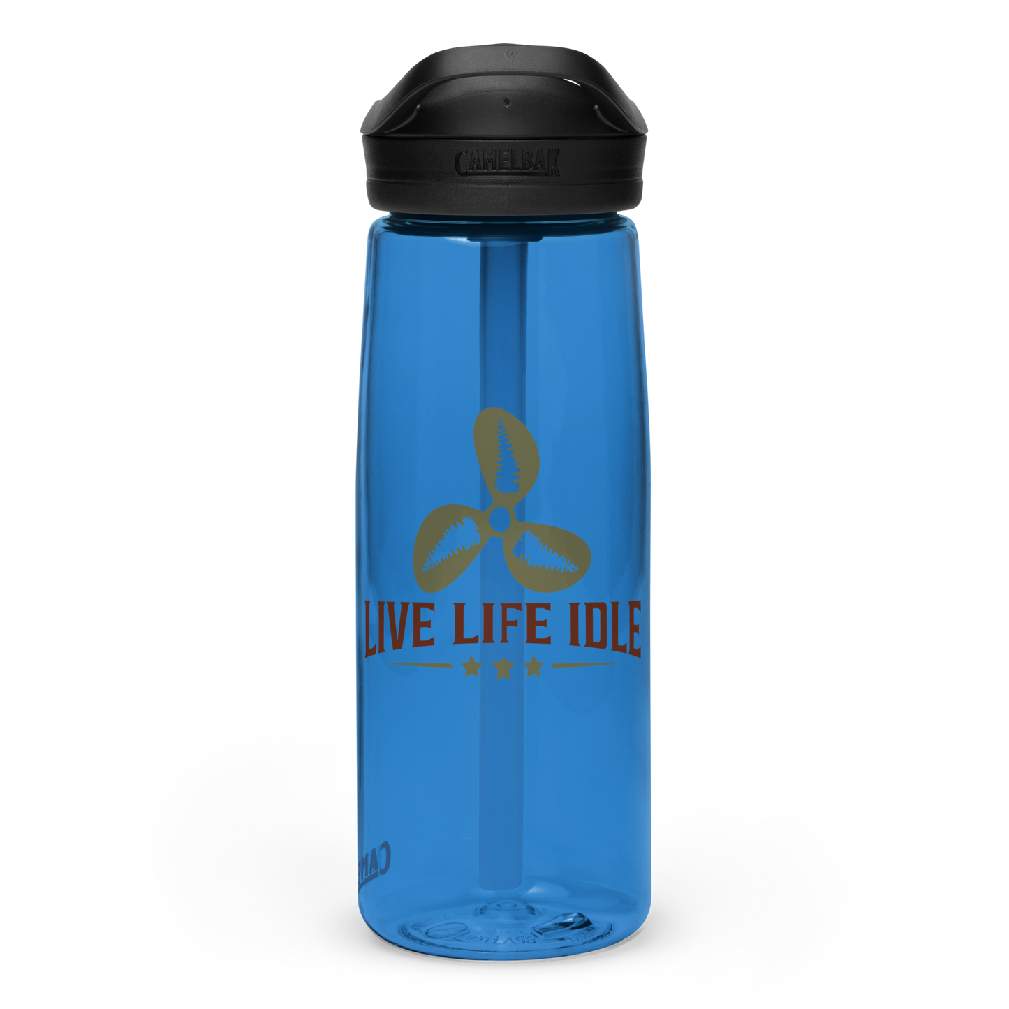 Minnefloata Live Life Idle Sports Water Bottle