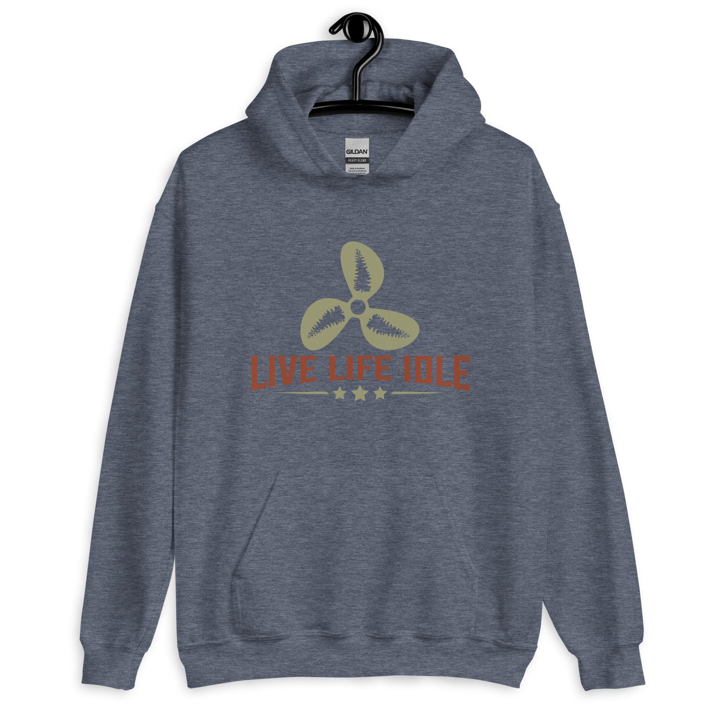 Live Life Idle Unisex Hoodie