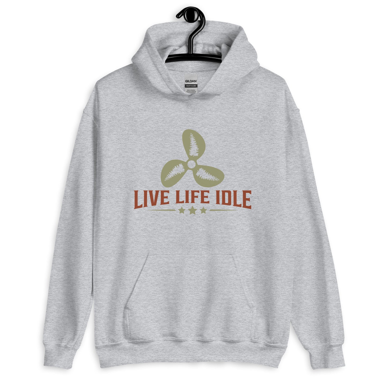 Live Life Idle Unisex Hoodie