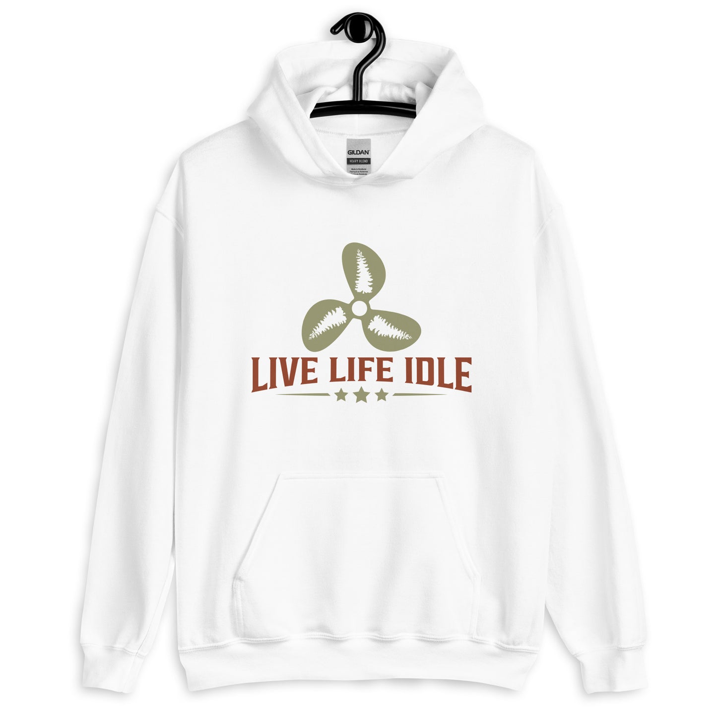 Live Life Idle Unisex Hoodie