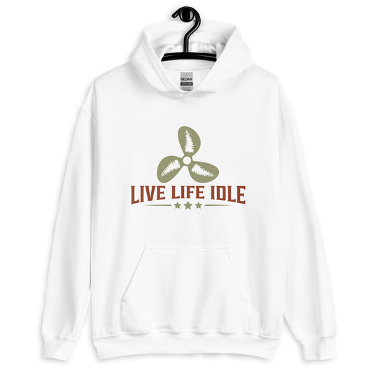 Live Life Idle Unisex Hoodie