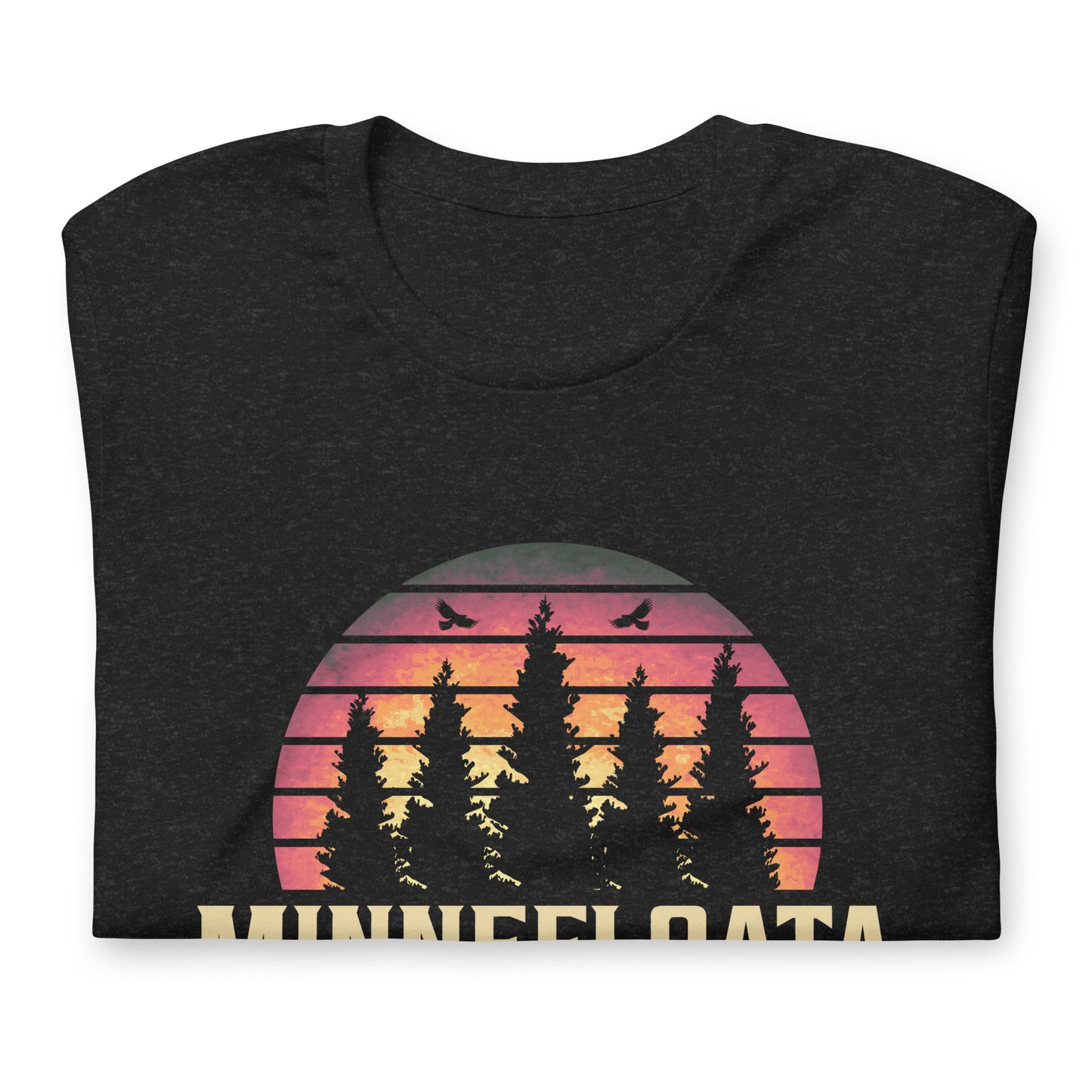 Minnefloata Sunset Pine  t-shirt