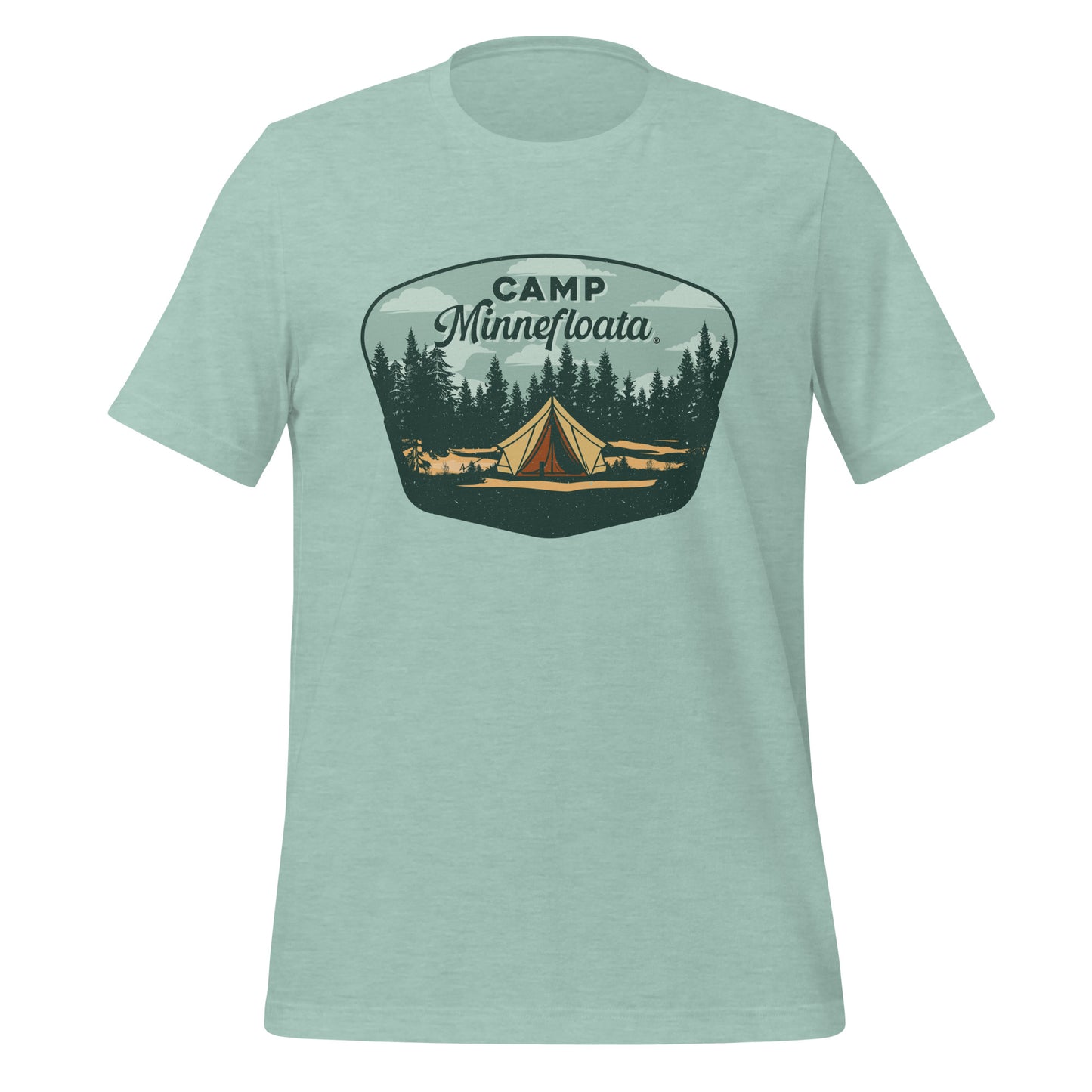 Camp Minneafloata Tent T-Shirt