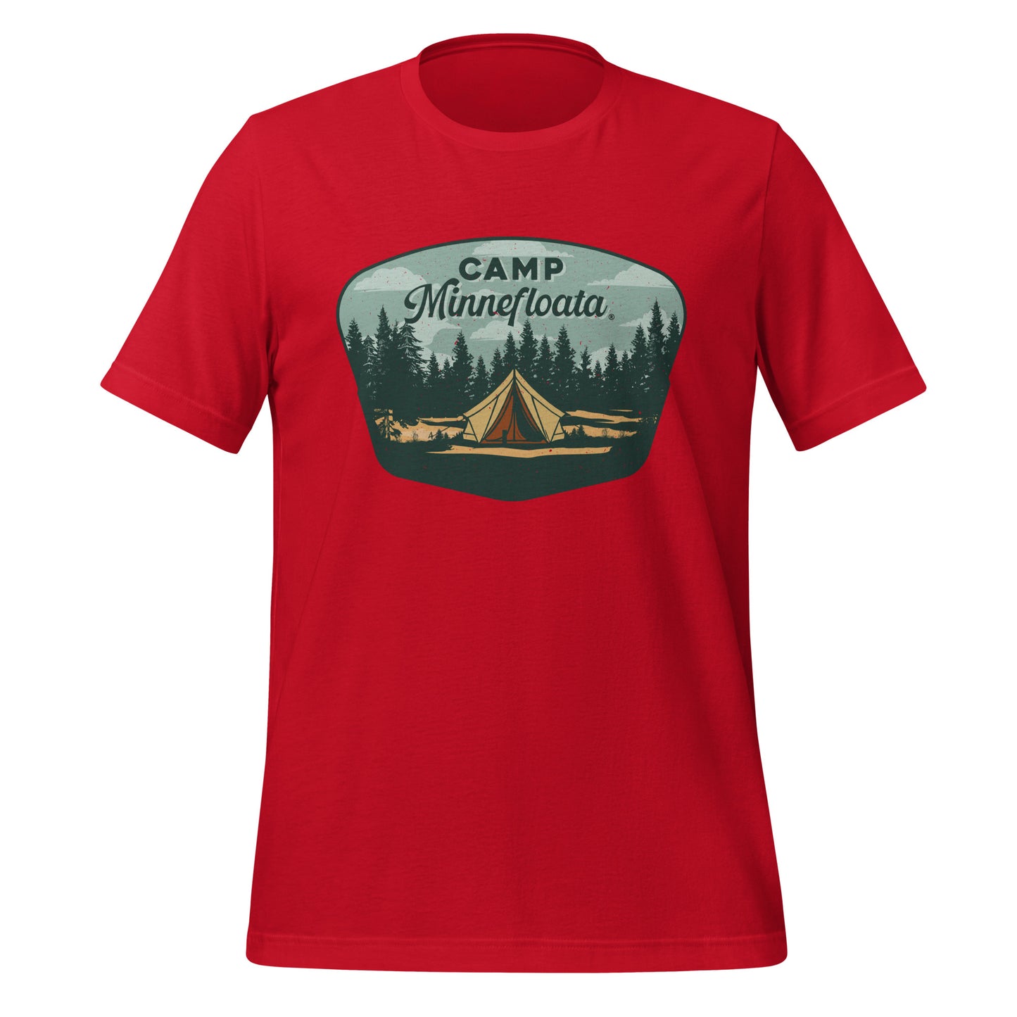 Camp Minneafloata Tent T-Shirt