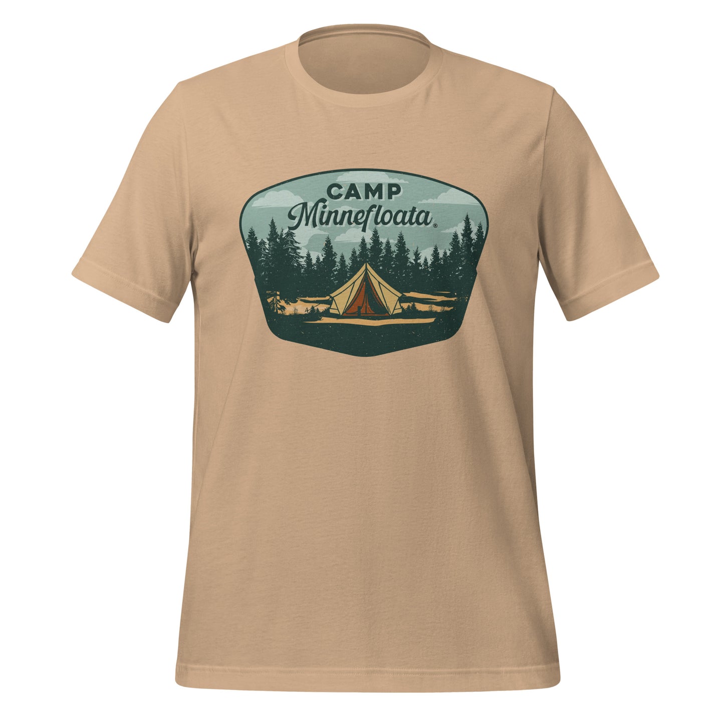 Camp Minneafloata Tent T-Shirt