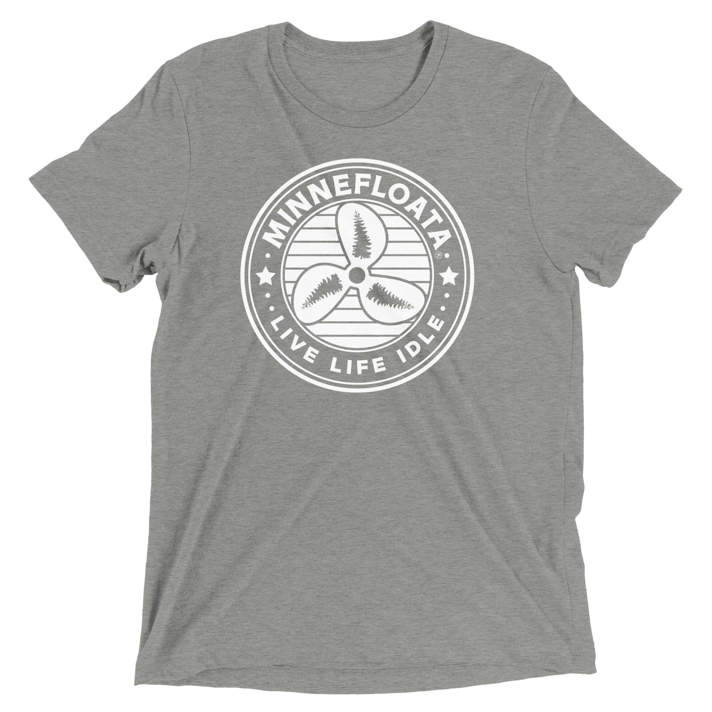 Minnefloata Propeller Short Sleeve Tri-Blend T-Shirt