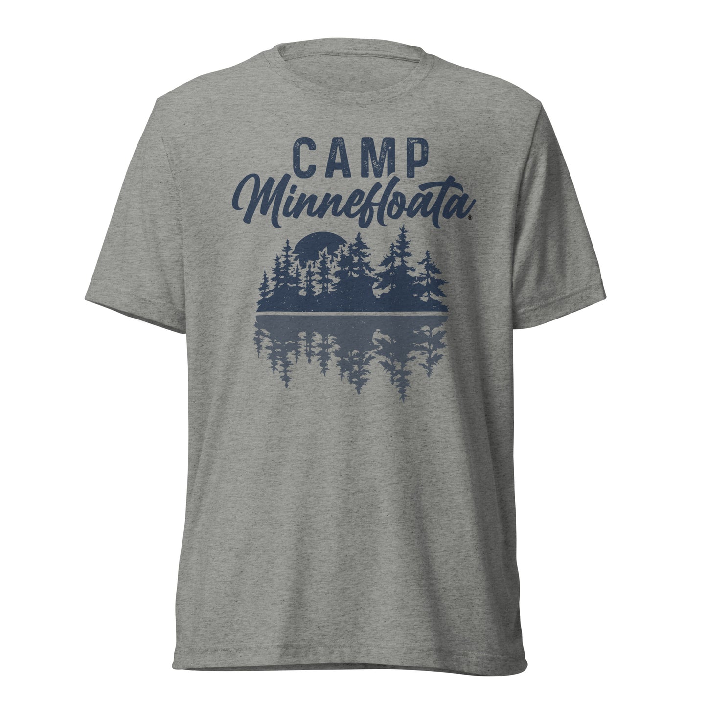 Camp Minnefloata Reflection Short Sleeve Tri-Blend T-Shirt