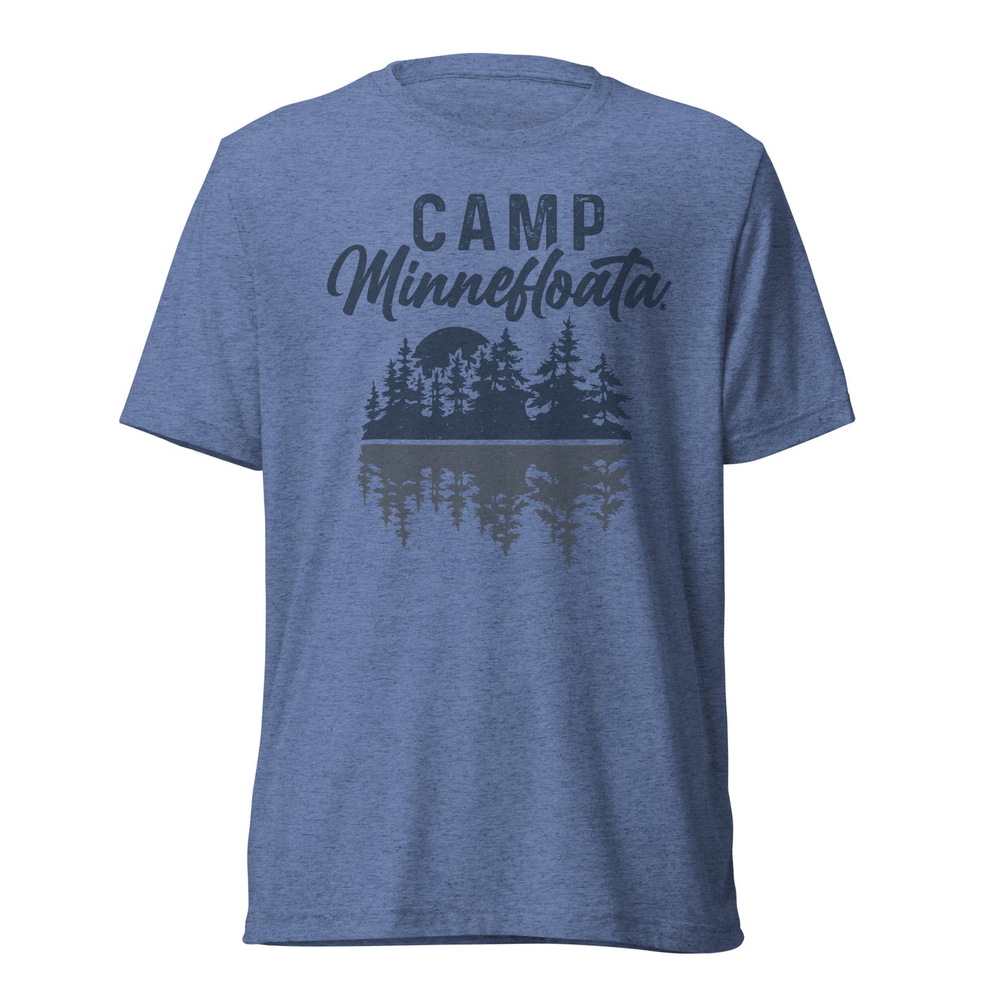 Camp Minnefloata Reflection Short Sleeve Tri-Blend T-Shirt