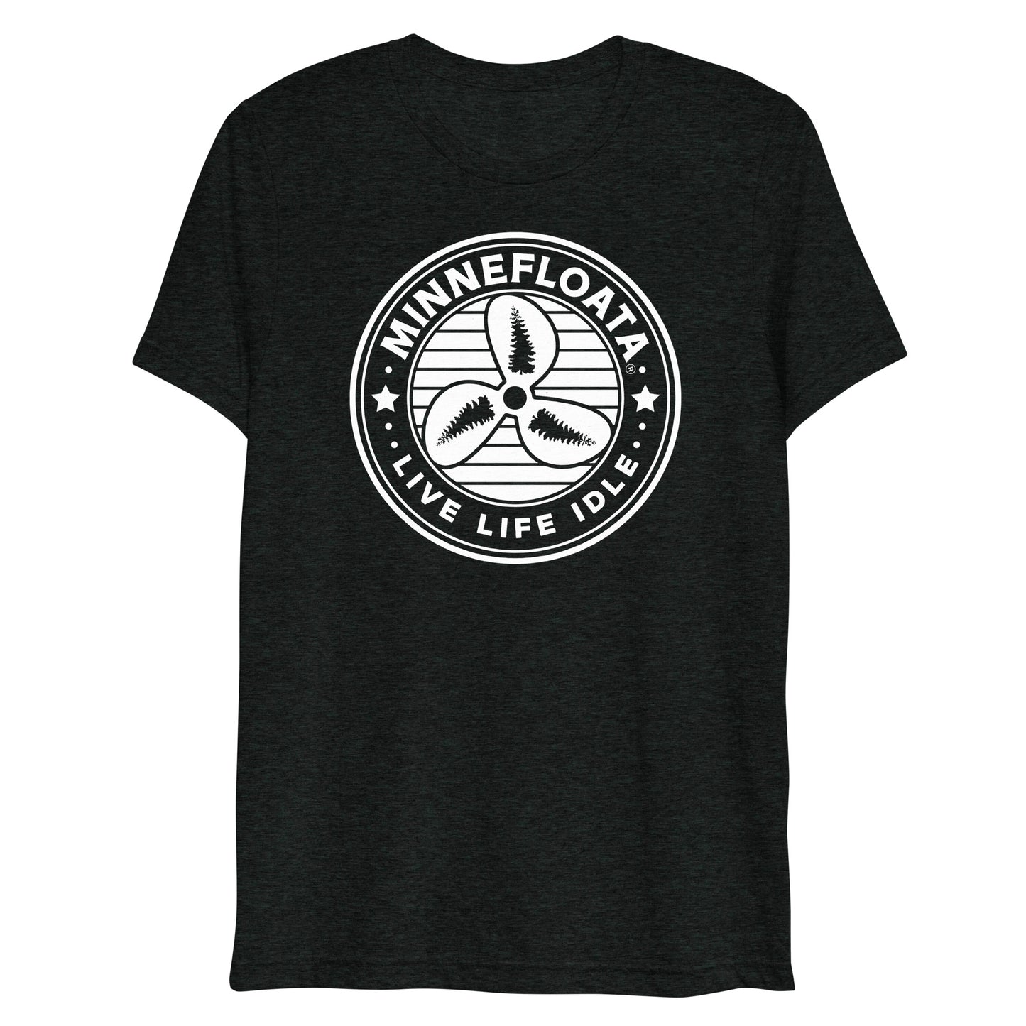 Minnefloata Propeller Short Sleeve Tri-Blend T-Shirt