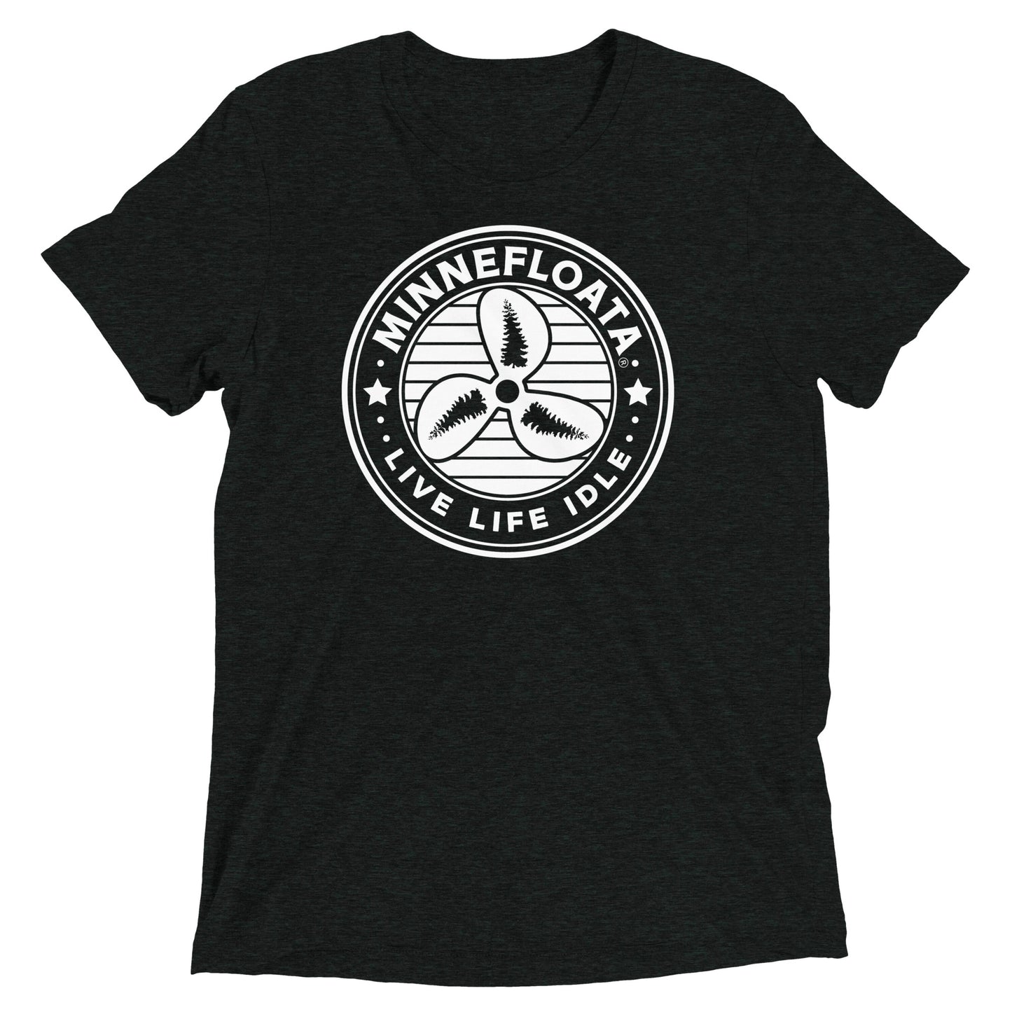 Minnefloata Propeller Short Sleeve Tri-Blend T-Shirt