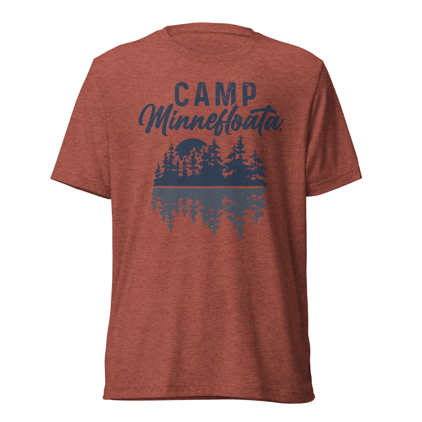 Camp Minnefloata Reflection Short Sleeve Tri-Blend T-Shirt