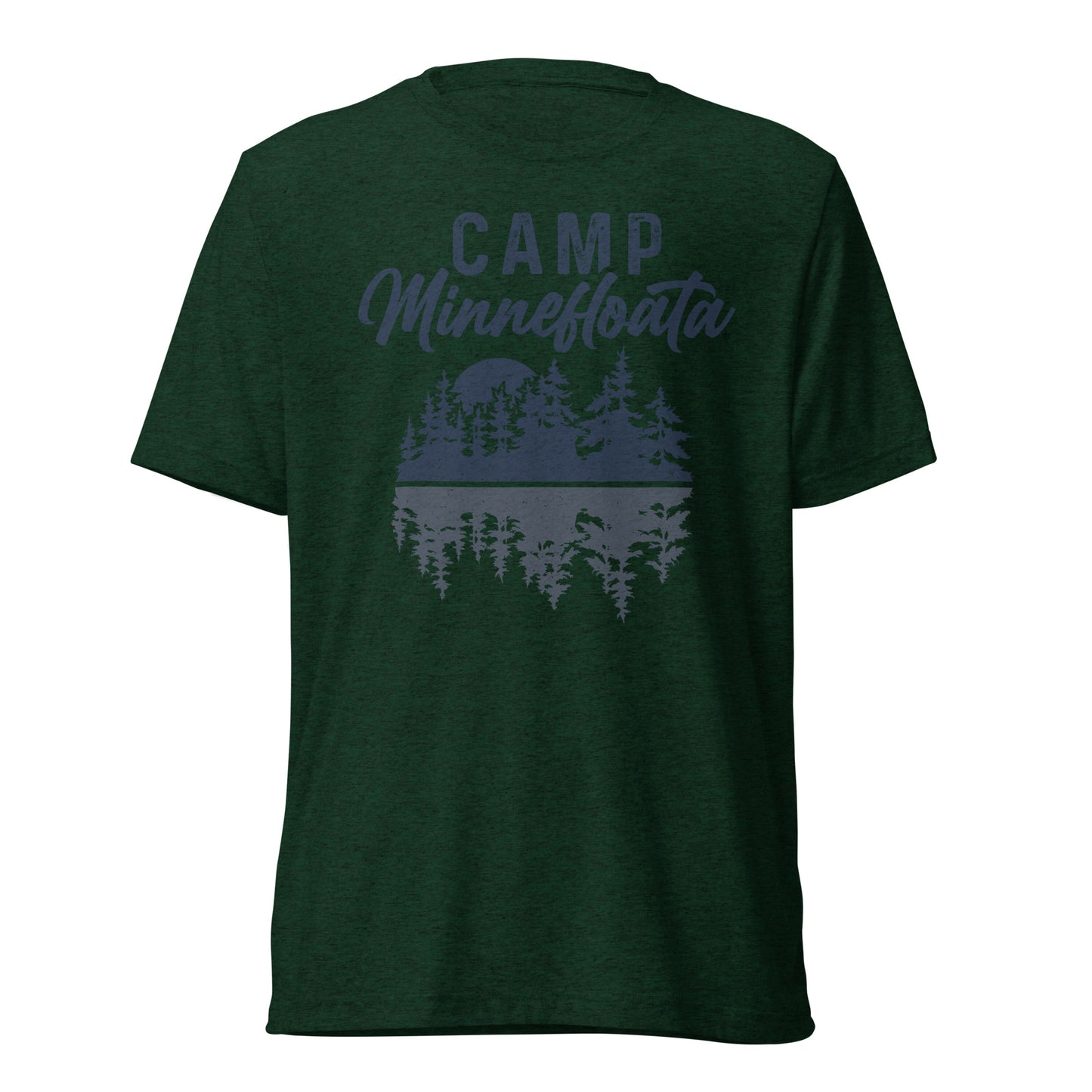 Camp Minnefloata Reflection Short Sleeve Tri-Blend T-Shirt