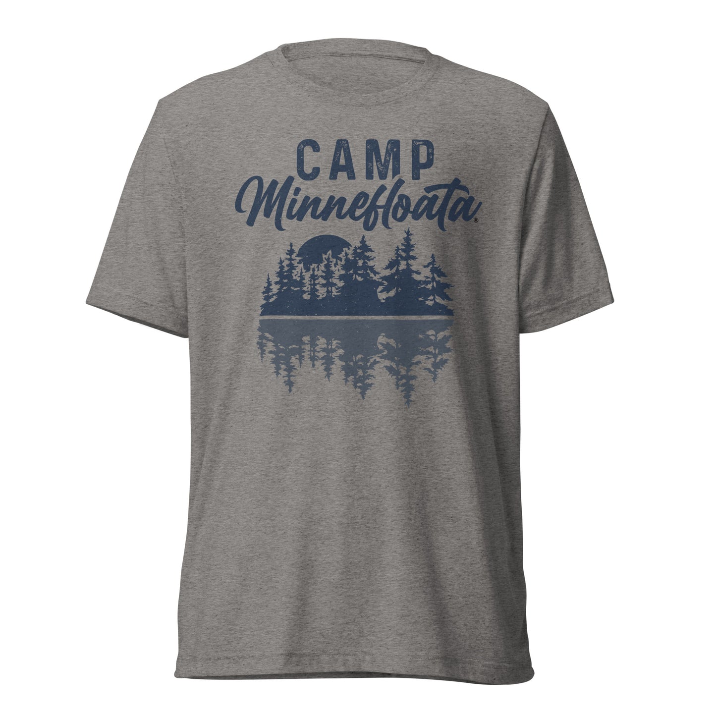 Camp Minnefloata Reflection Short Sleeve Tri-Blend T-Shirt