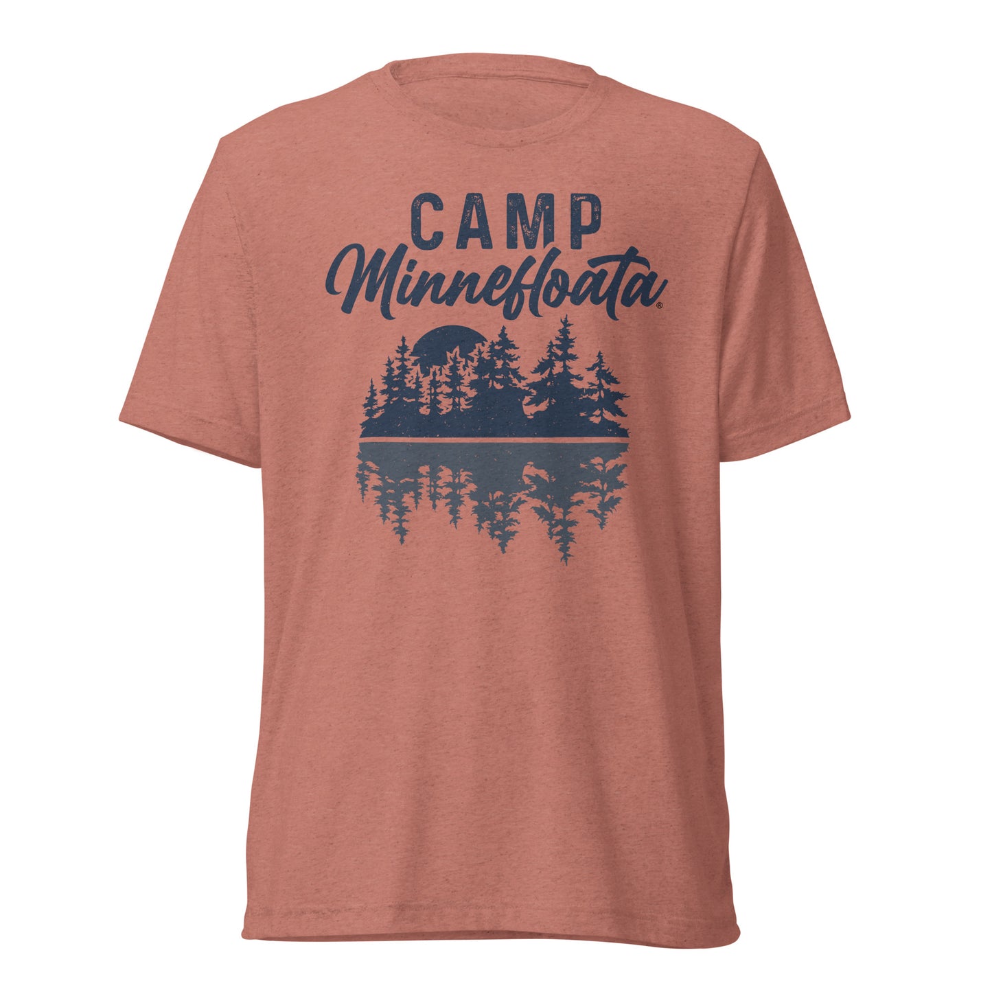 Camp Minnefloata Reflection Short Sleeve Tri-Blend T-Shirt