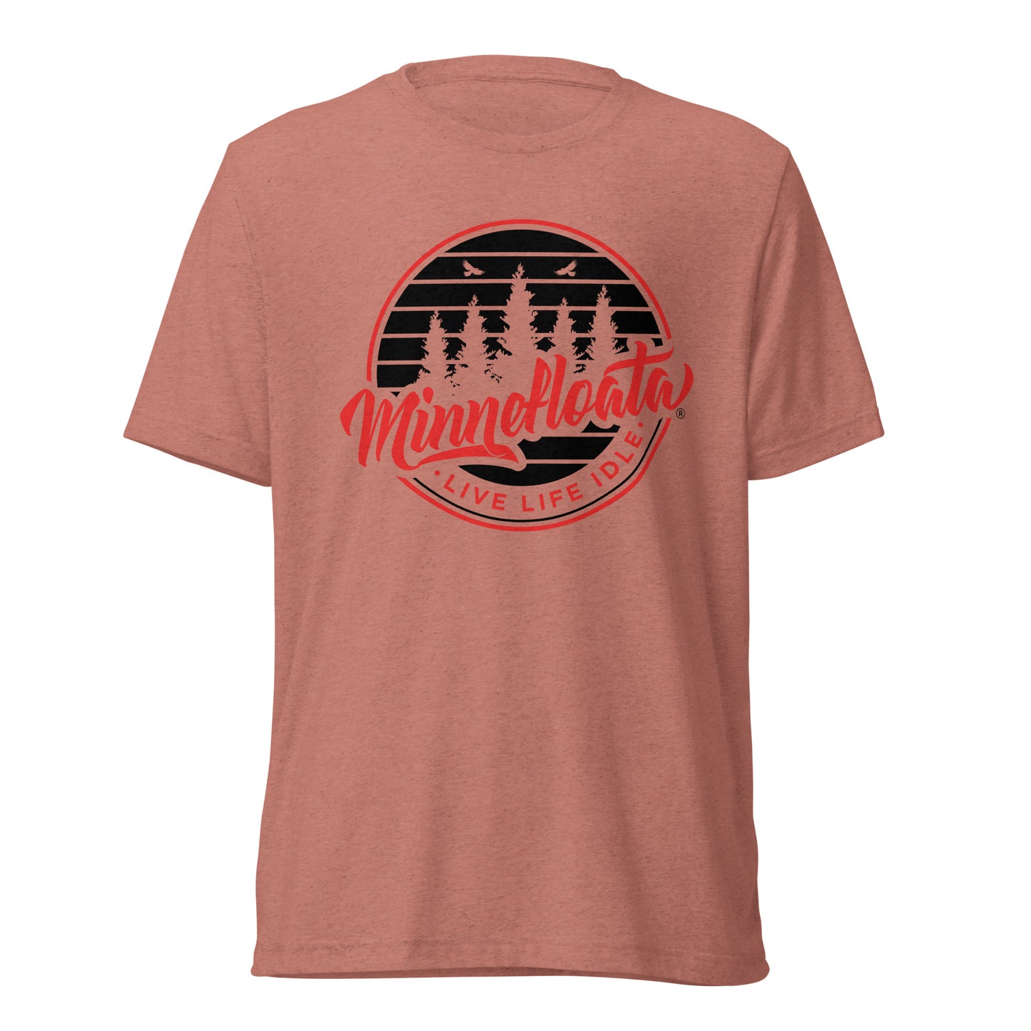 Minnefloata Short Sleeve Tri-Blend T-Shirt