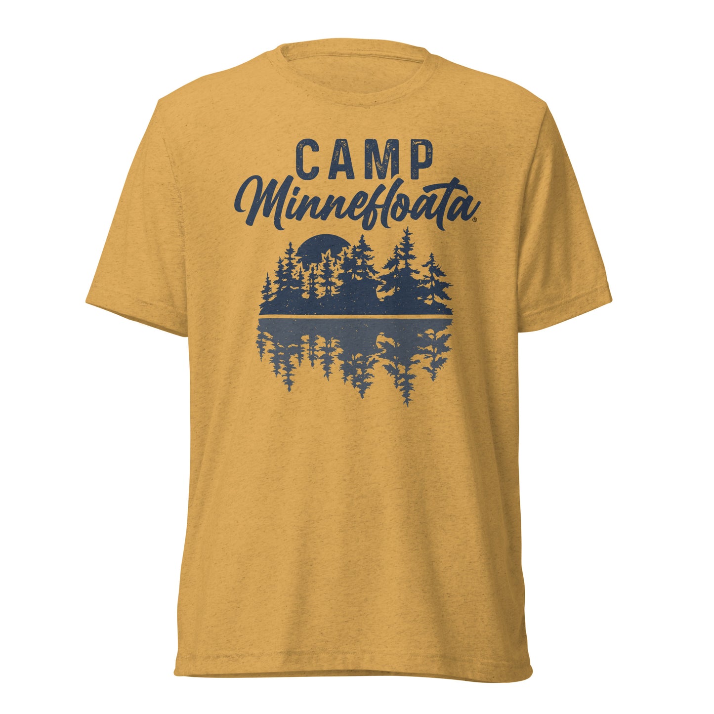 Camp Minnefloata Reflection Short Sleeve Tri-Blend T-Shirt