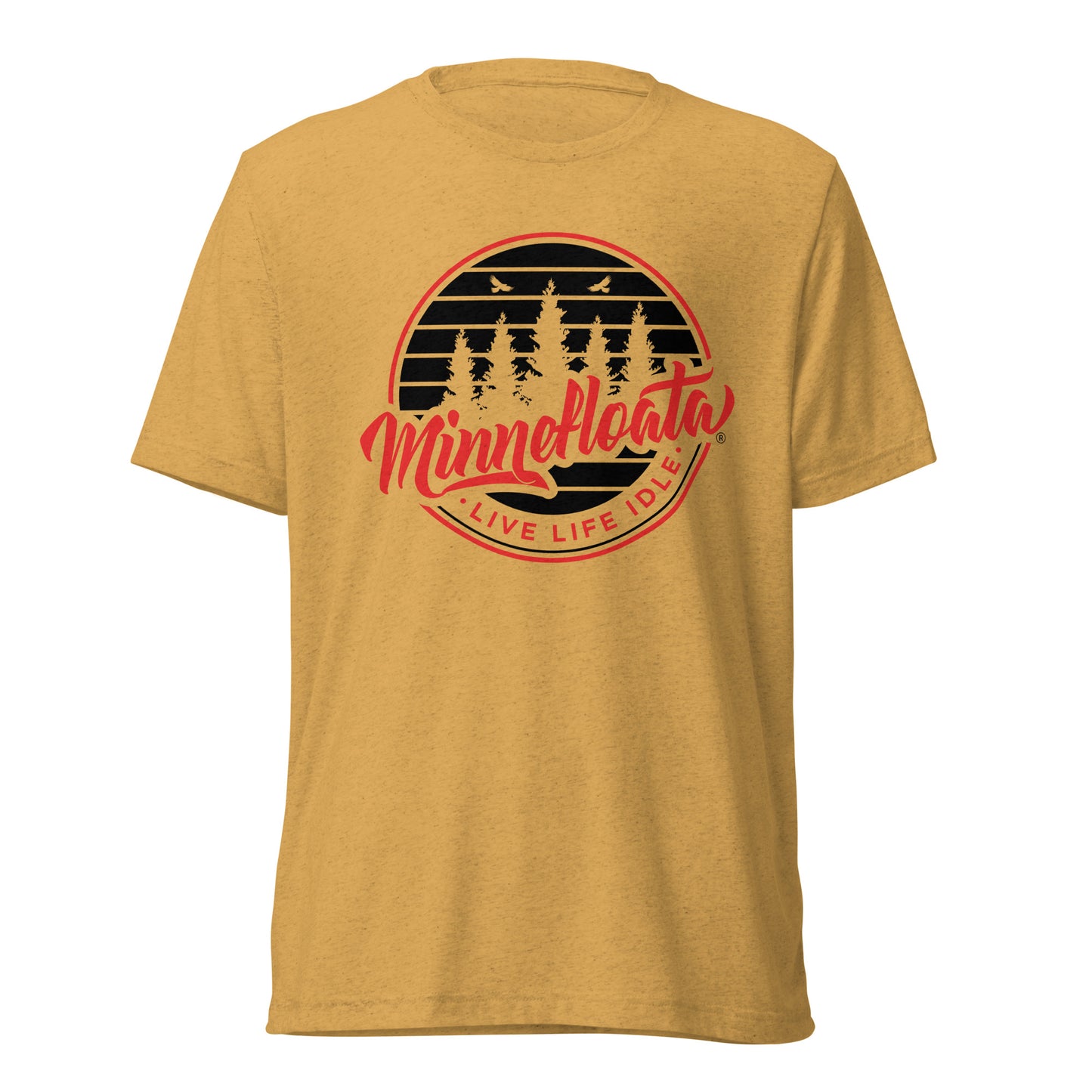 Minnefloata Short Sleeve Tri-Blend T-Shirt