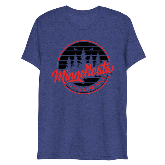 Minnefloata Short Sleeve Tri-Blend T-Shirt