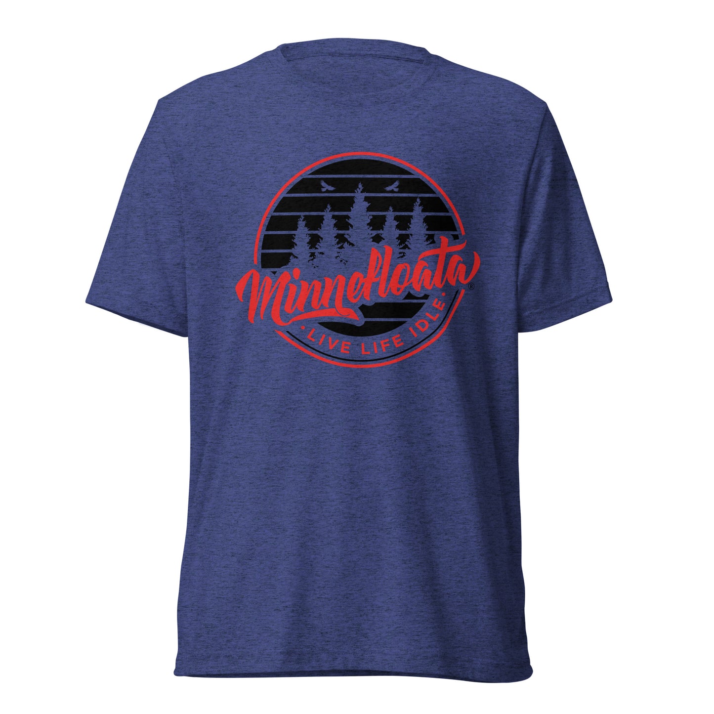 Minnefloata Short Sleeve Tri-Blend T-Shirt