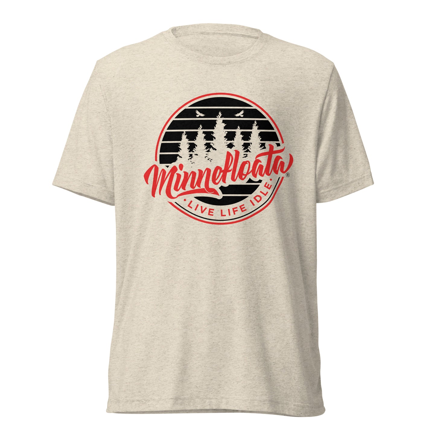 Minnefloata Short Sleeve Tri-Blend T-Shirt