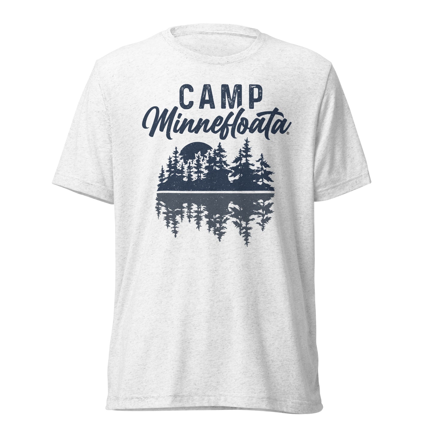 Camp Minnefloata Reflection Short Sleeve Tri-Blend T-Shirt