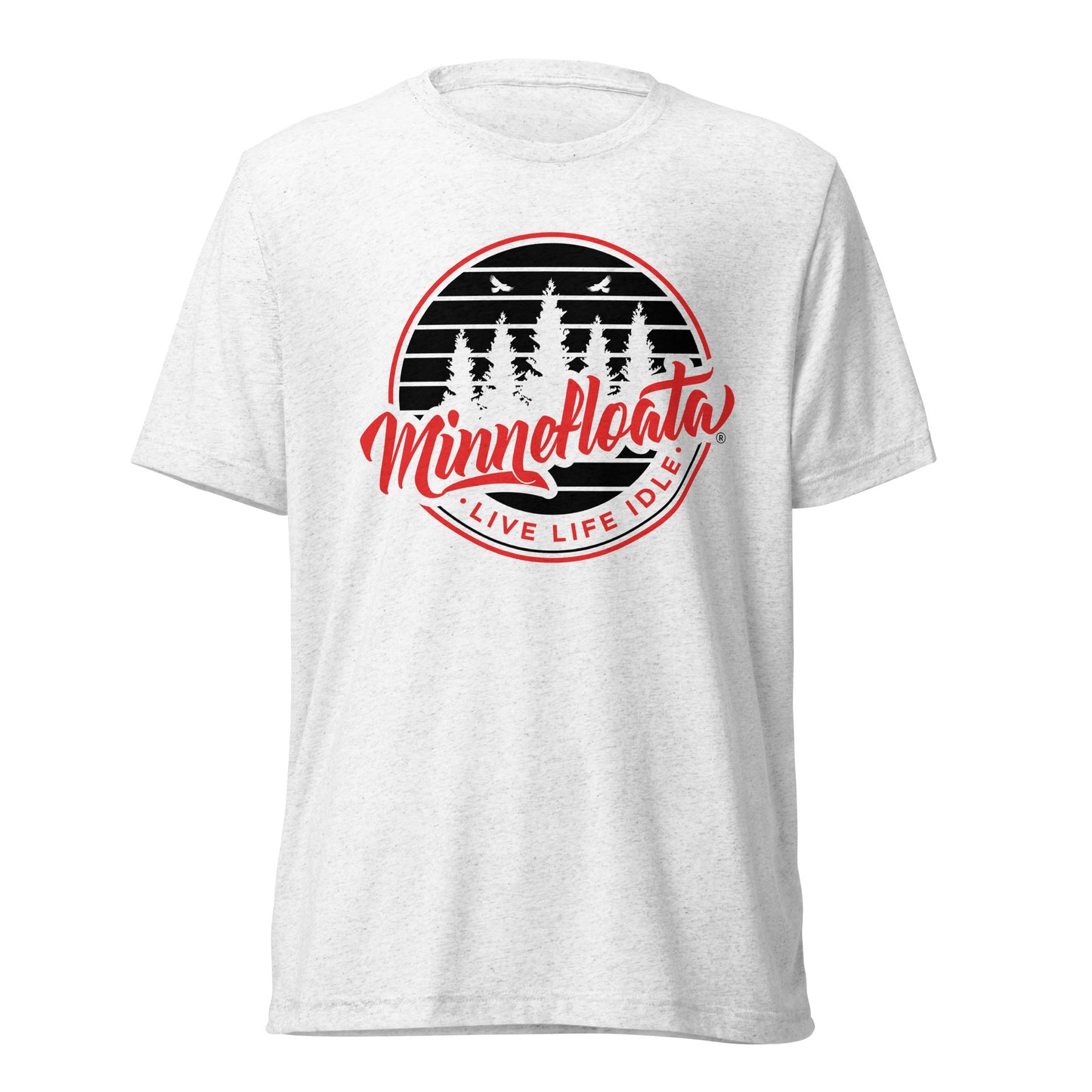 Minnefloata Short Sleeve Tri-Blend T-Shirt