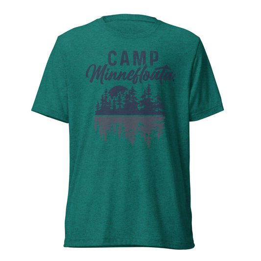 Camp Minnefloata Reflection Short Sleeve Tri-Blend T-Shirt