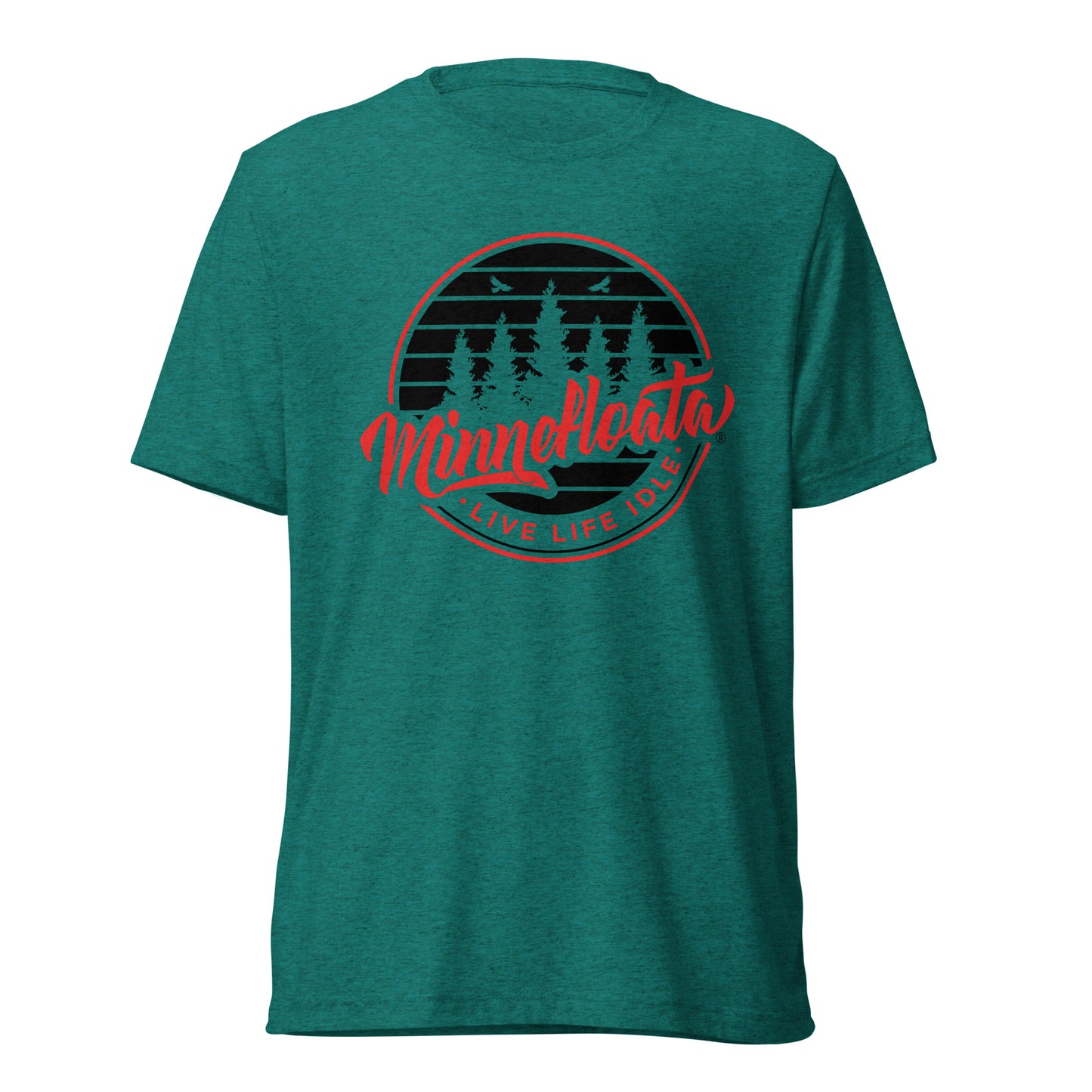 Minnefloata Short Sleeve Tri-Blend T-Shirt