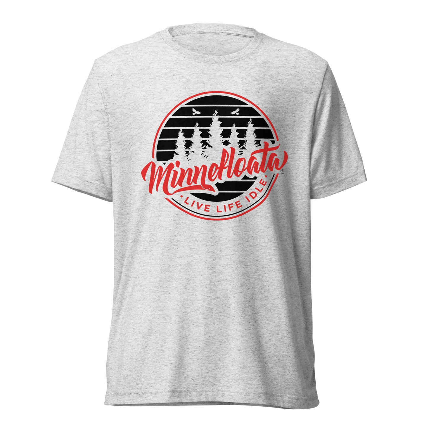 Minnefloata Short Sleeve Tri-Blend T-Shirt