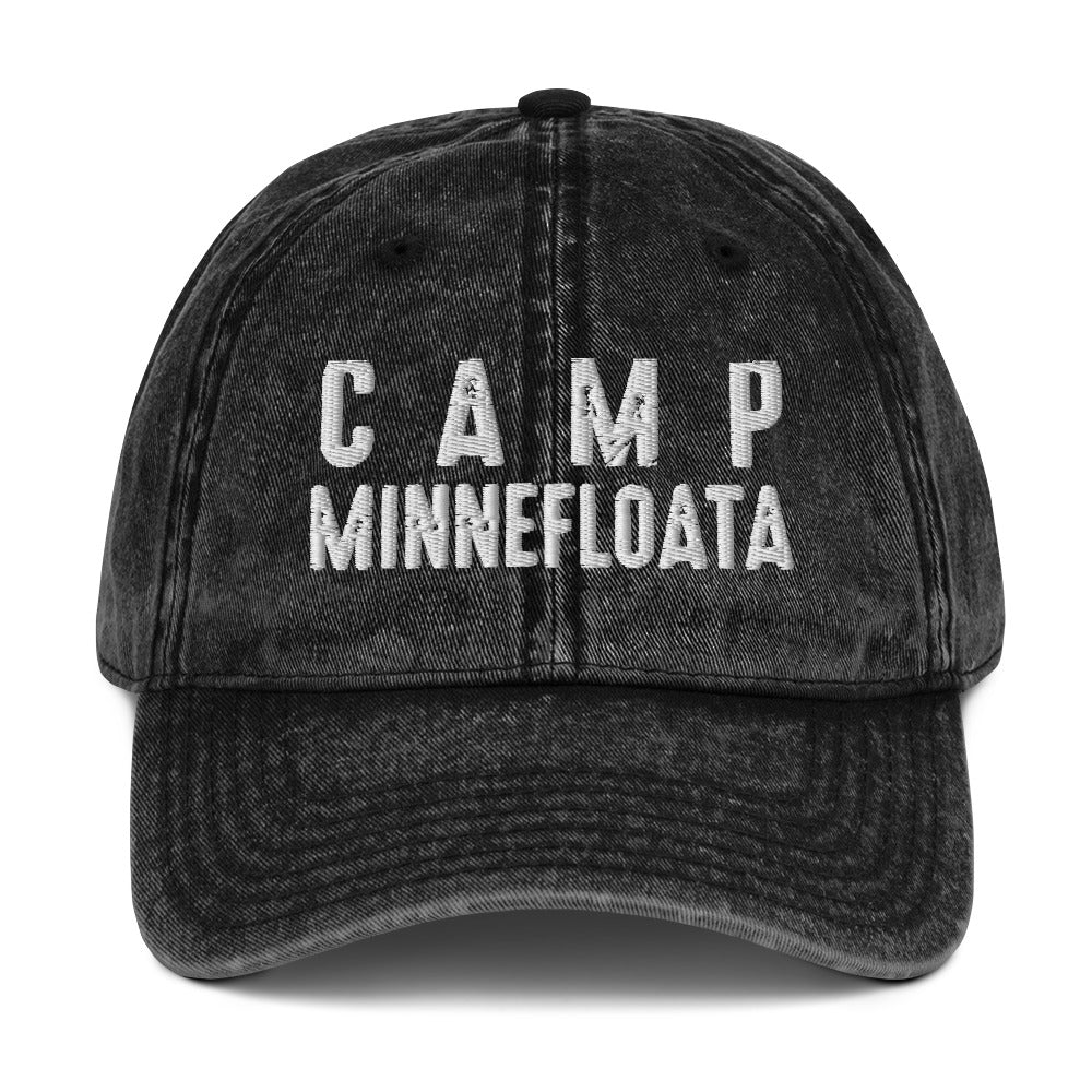 Vintage Camp Minnefloata Cotton Twill Hat