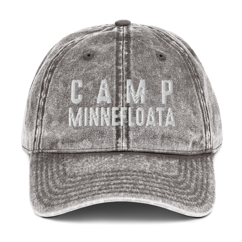 Vintage Camp Minnefloata Cotton Twill Hat