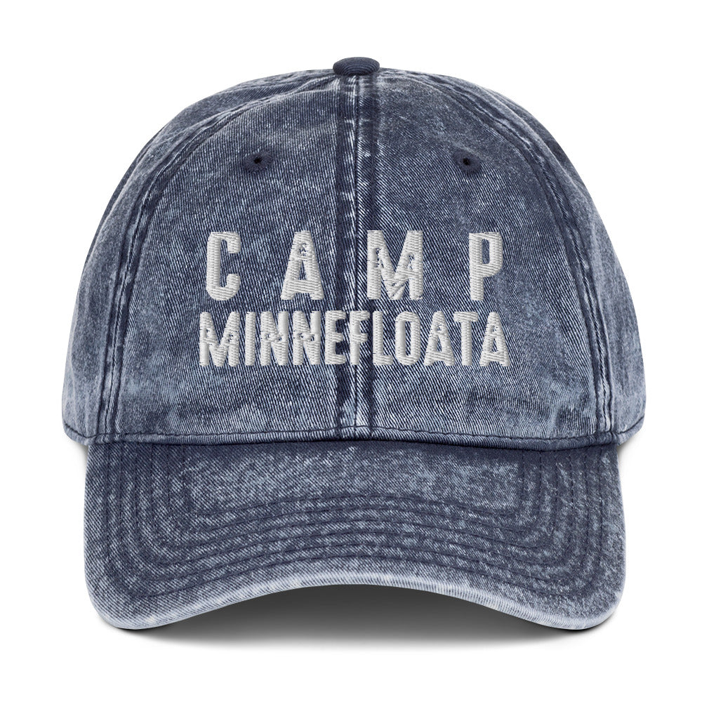 Vintage Camp Minnefloata Cotton Twill Hat