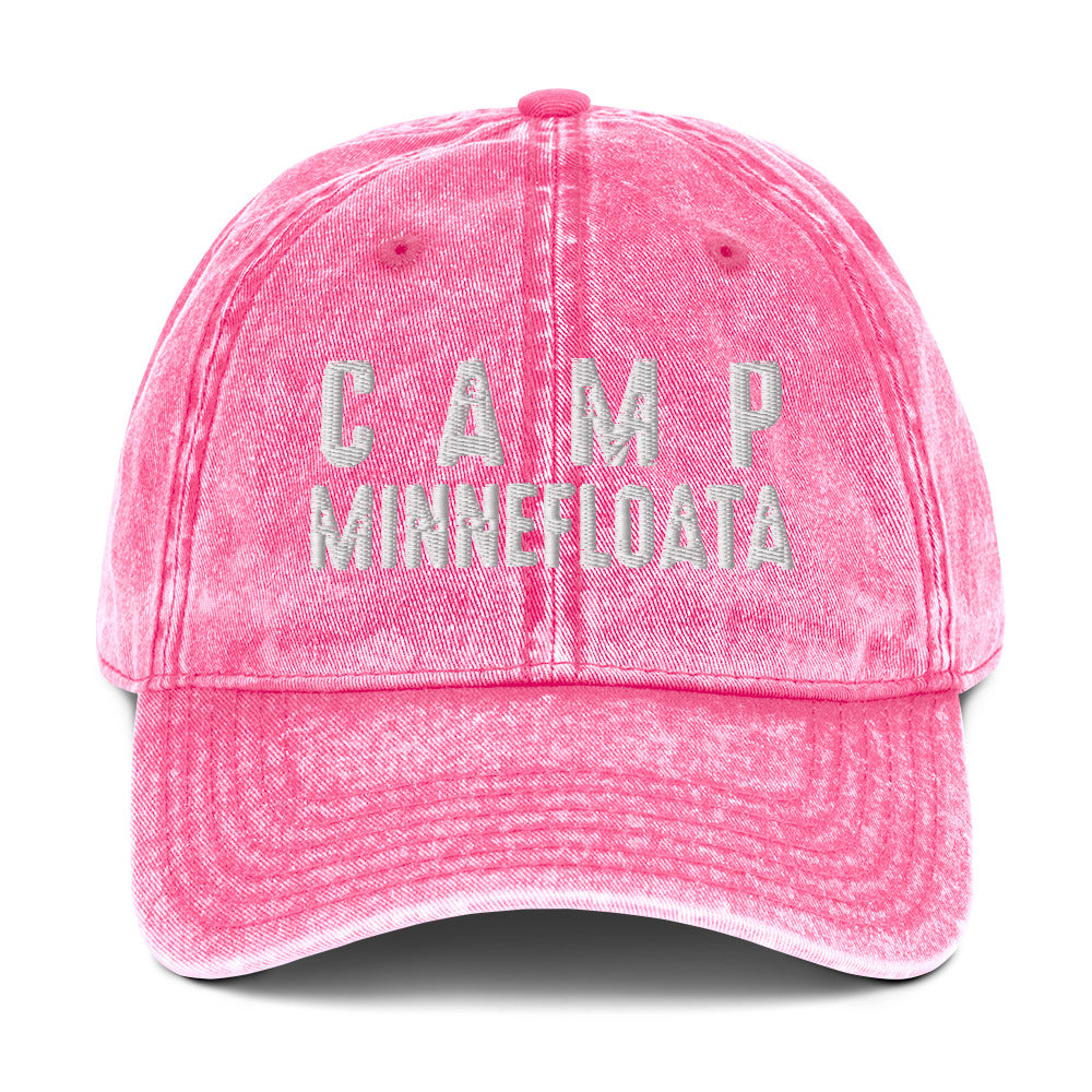 Vintage Camp Minnefloata Cotton Twill Hat