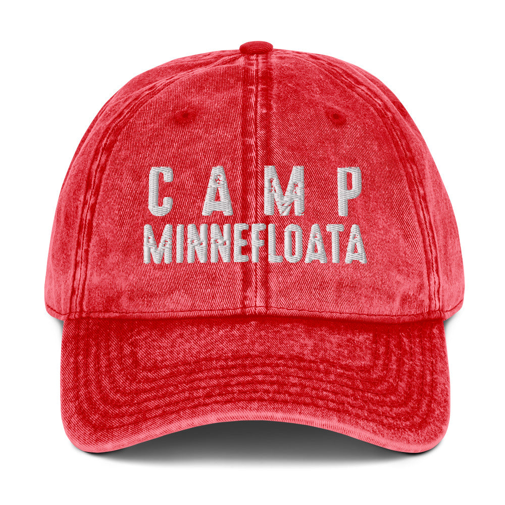 Vintage Camp Minnefloata Cotton Twill Hat