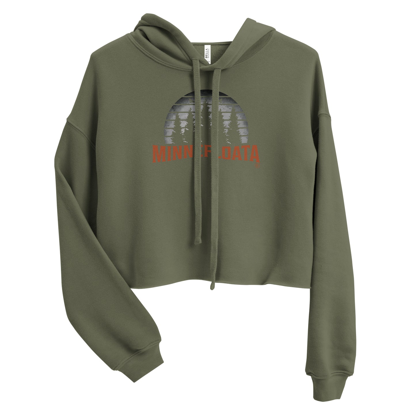 Minnefloata Crop Hoodie