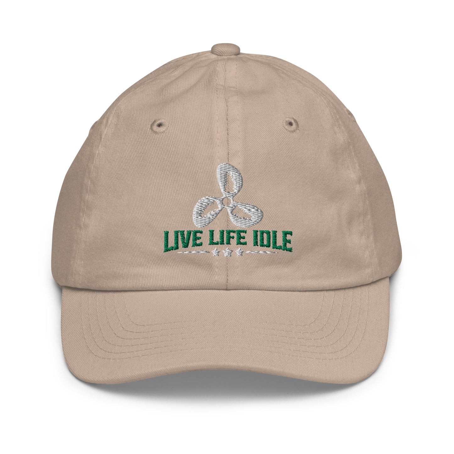 Live Life Idle Youth Baseball Hat