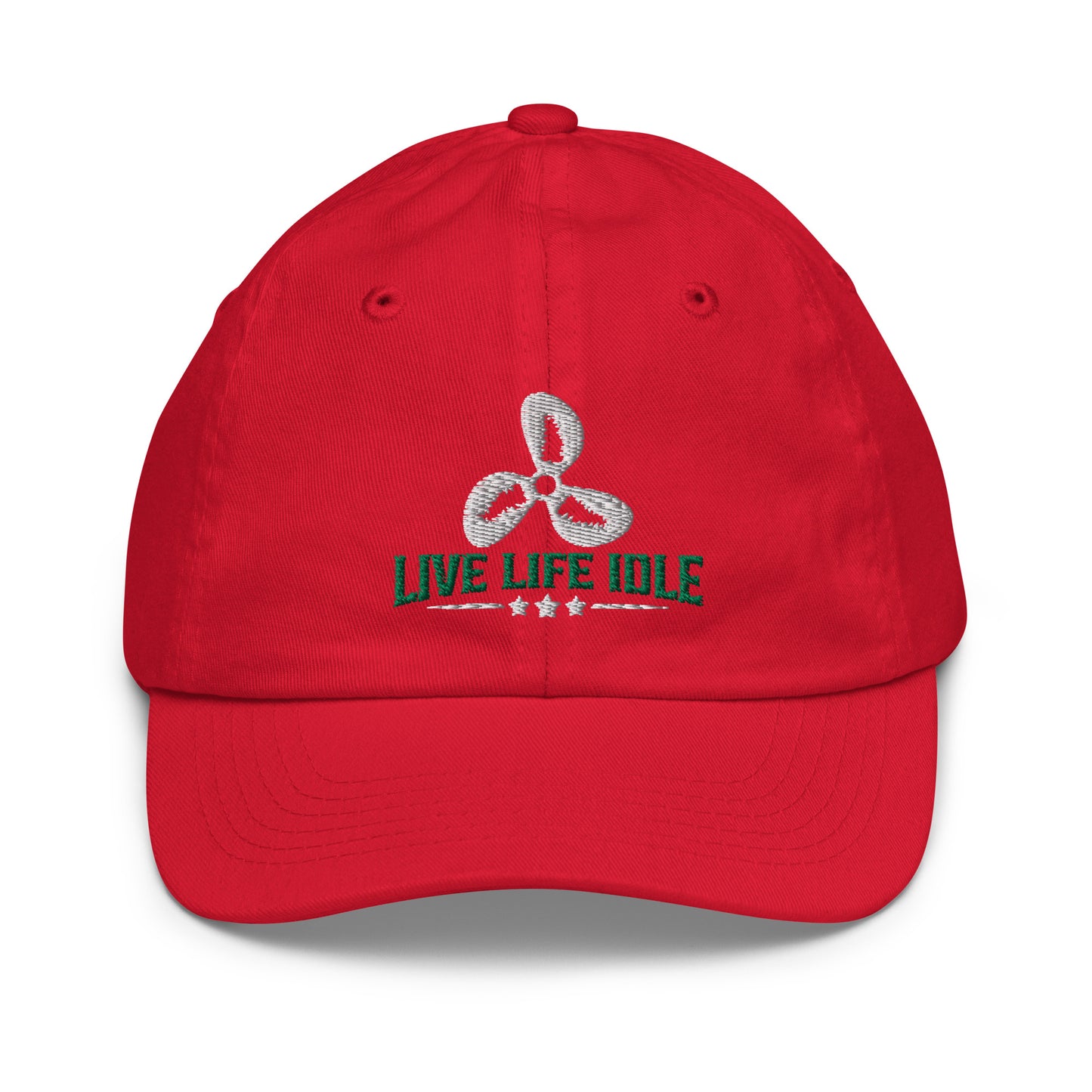 Live Life Idle Youth Baseball Hat