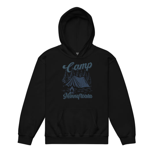 Camp Minnefloata Campsite Youth Heavy Blend Hoodie