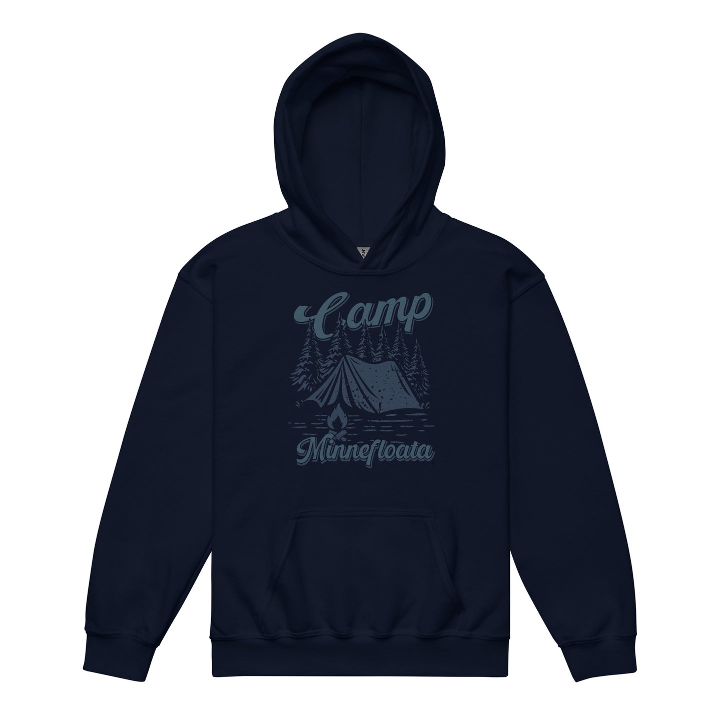 Camp Minnefloata Campsite Youth Heavy Blend Hoodie