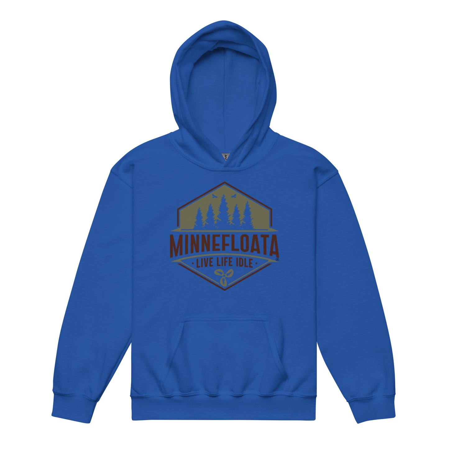 Minnefloata Youth Heavy Blend Hoodie