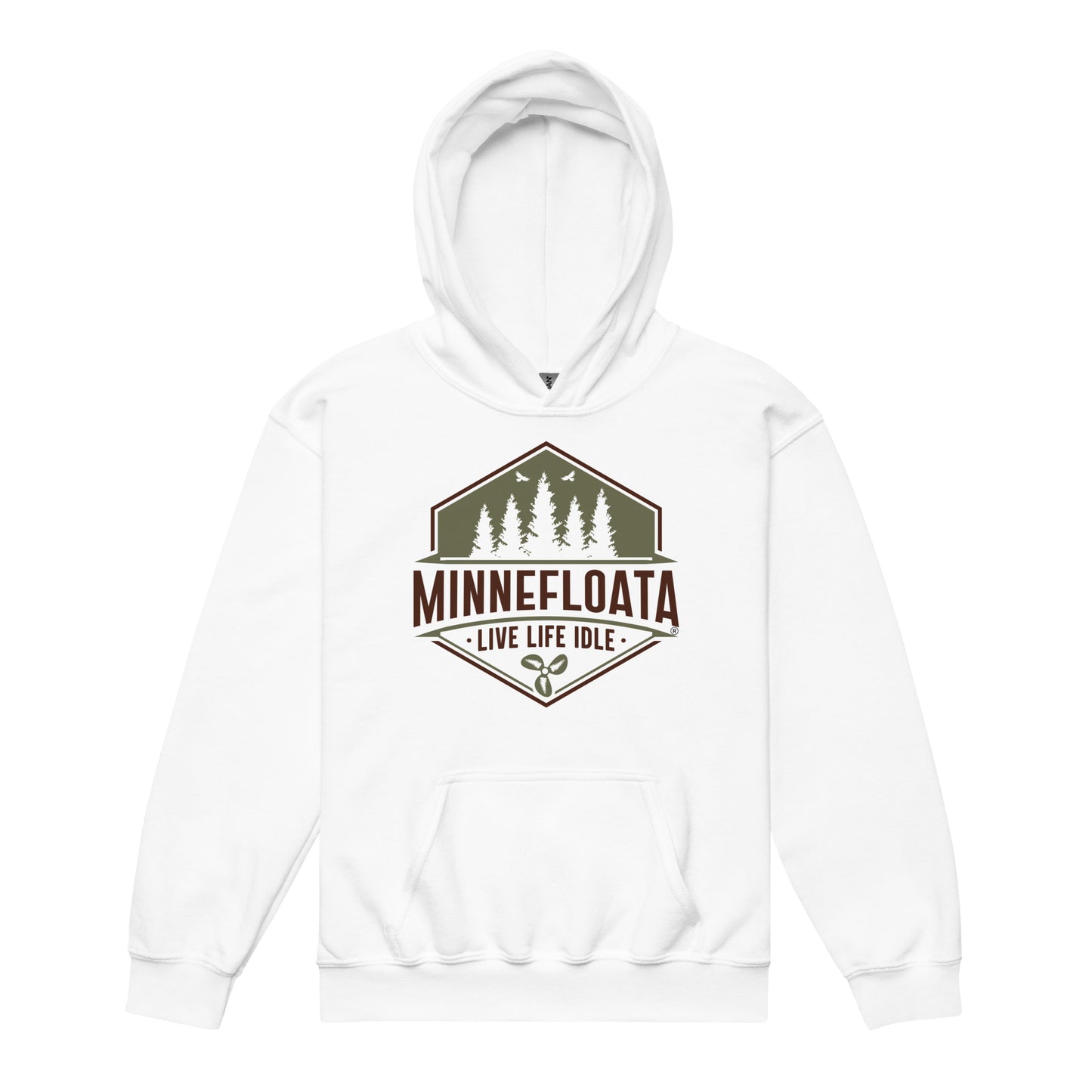 Minnefloata Youth Heavy Blend Hoodie