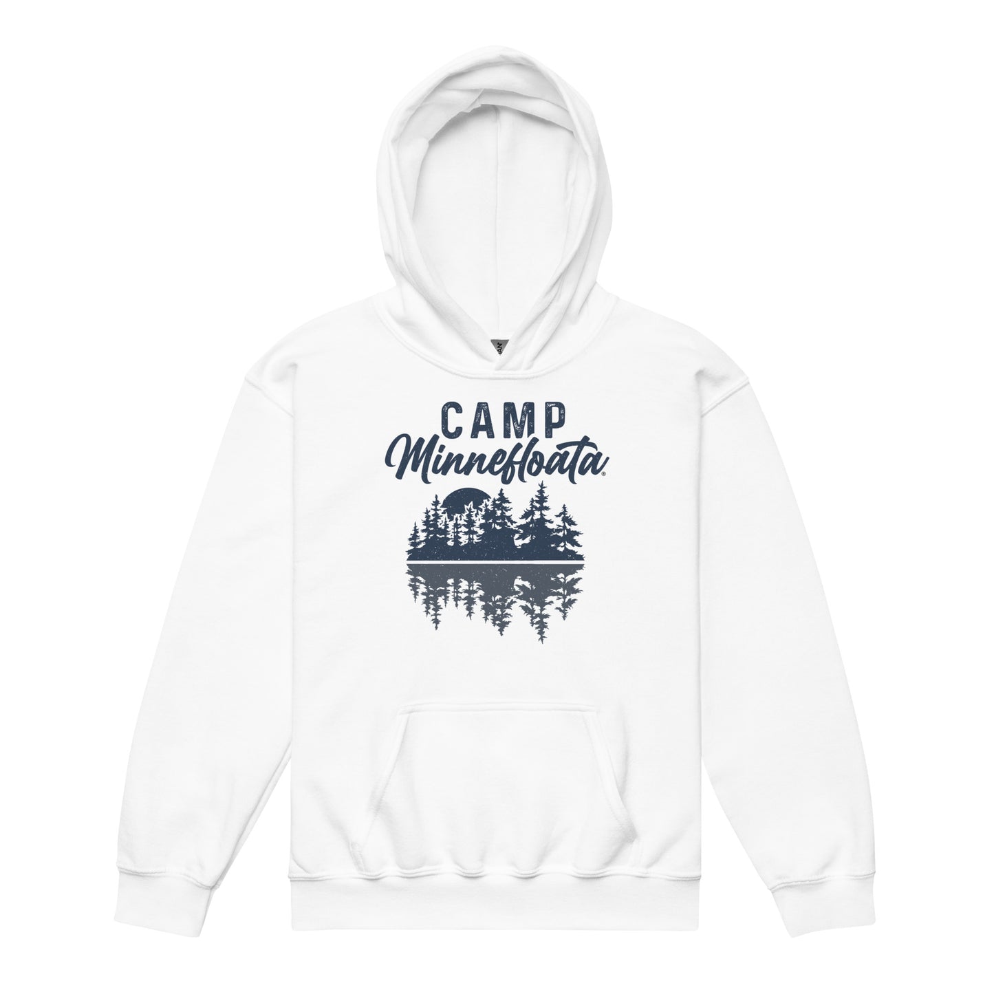 Camp Minnefloata Reflection Youth Heavy Blend Hoodie